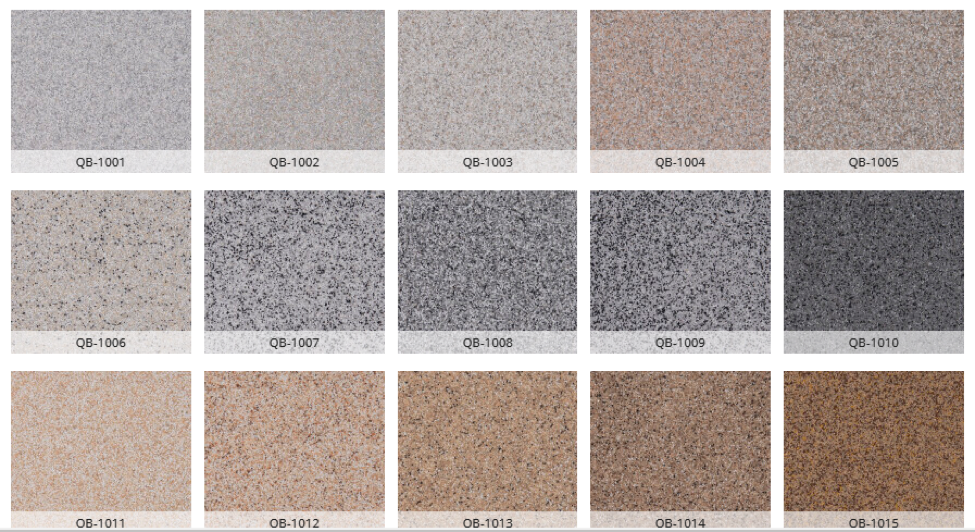 Quartz Epoxy Floor (Quartz Aggregate Resinous Flooring) Color Blends - McCord Contractors Inc, Greenville NC 27834