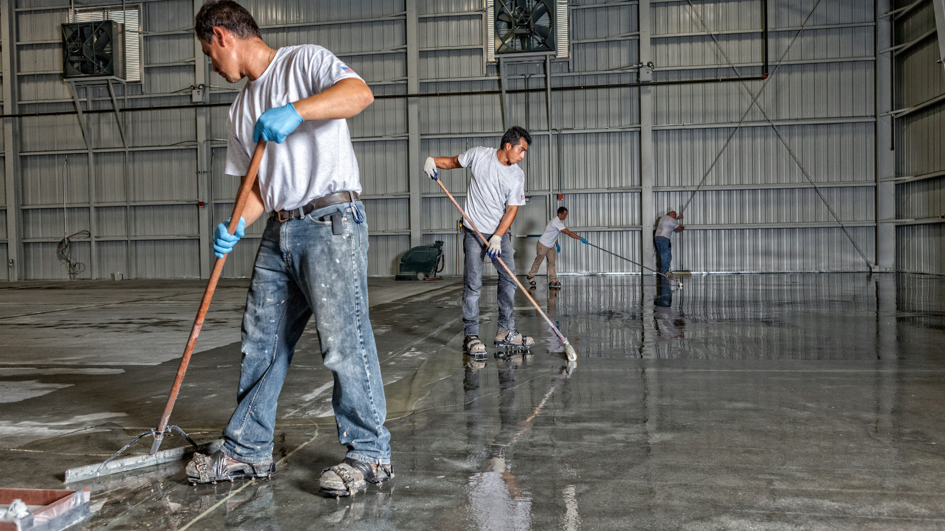 clear epoxy floor coating